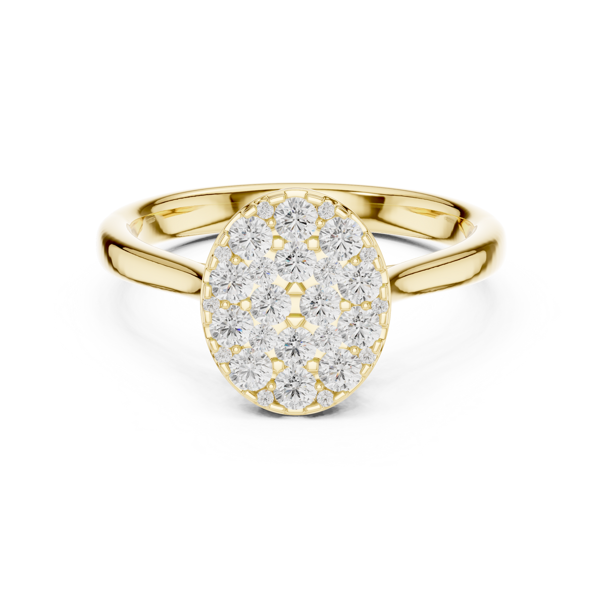 Camellia VVS Lab-Grown Diamond Ring