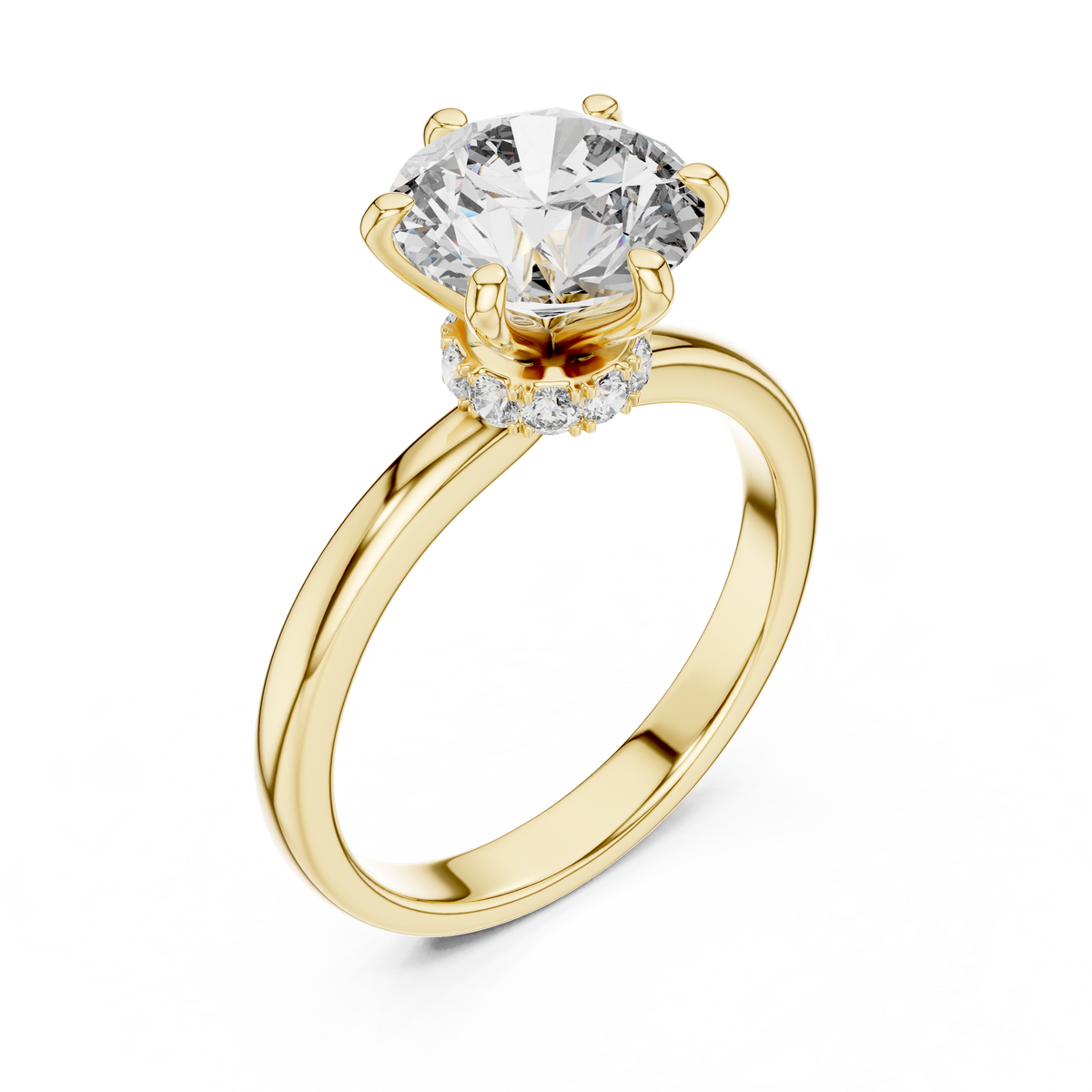 Divine VVS Lab Grown Diamond Ring