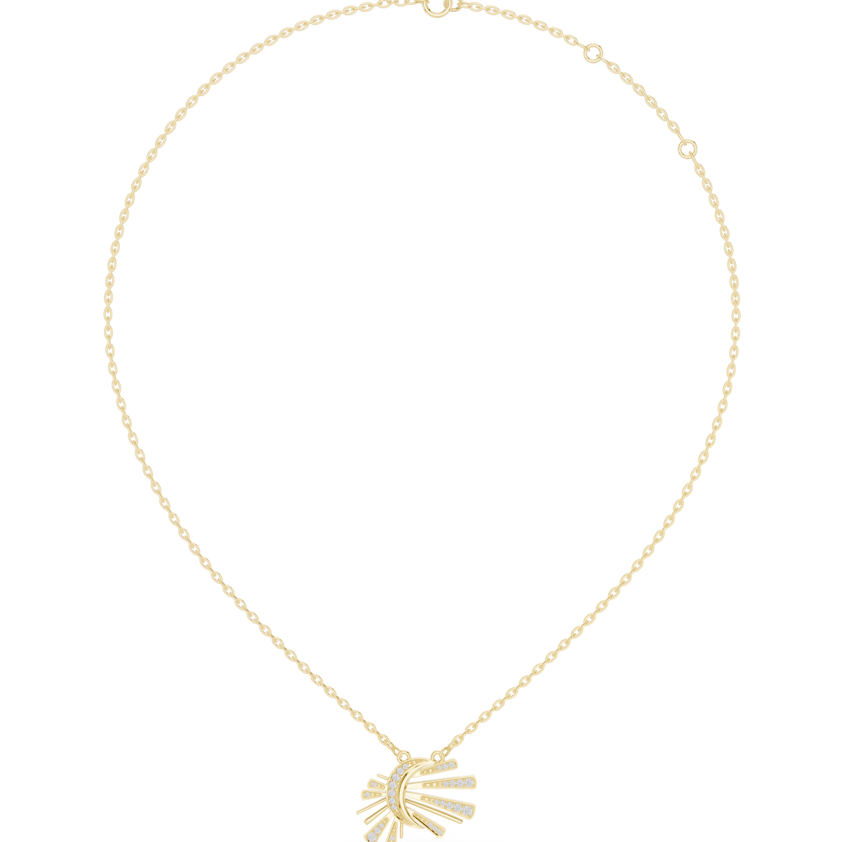 Medallion VVS Lab Grown Diamond Necklace