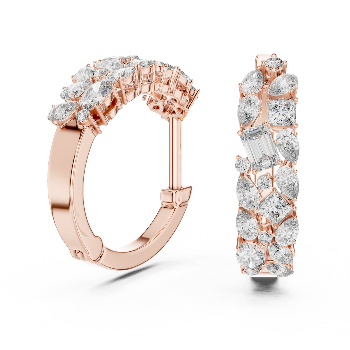 Aven VVS Diamond Earrings