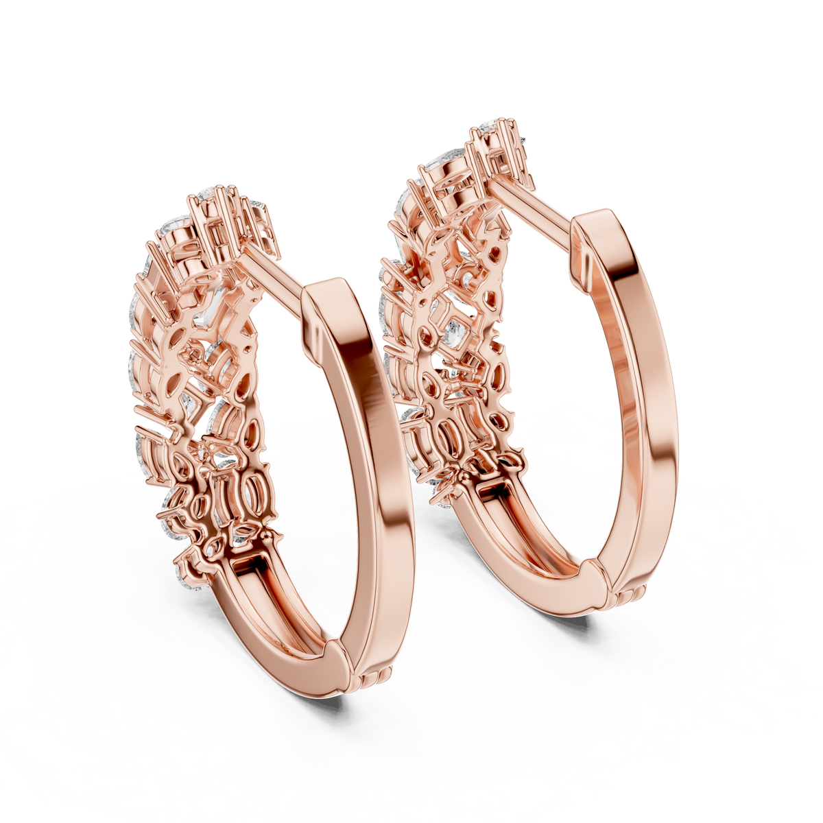 Aven VVS Diamond Earrings
