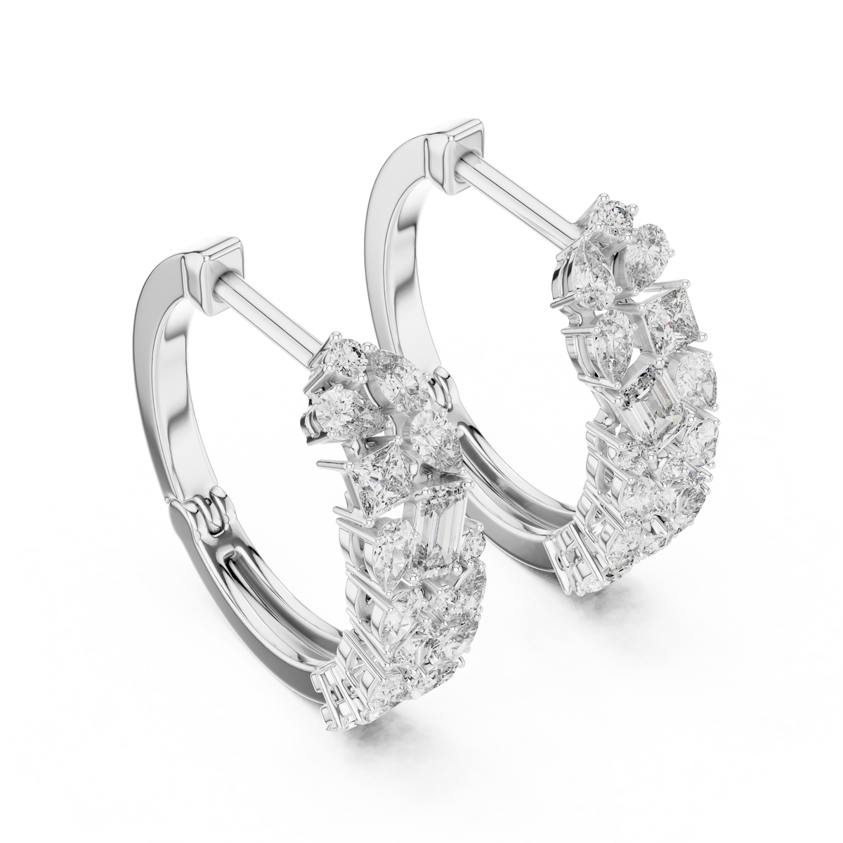 Aven VVS Diamond Earrings