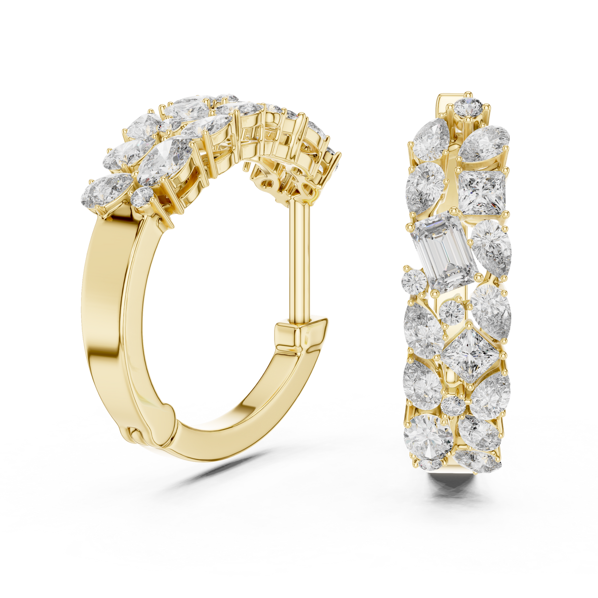 Aven VVS Diamond Earrings