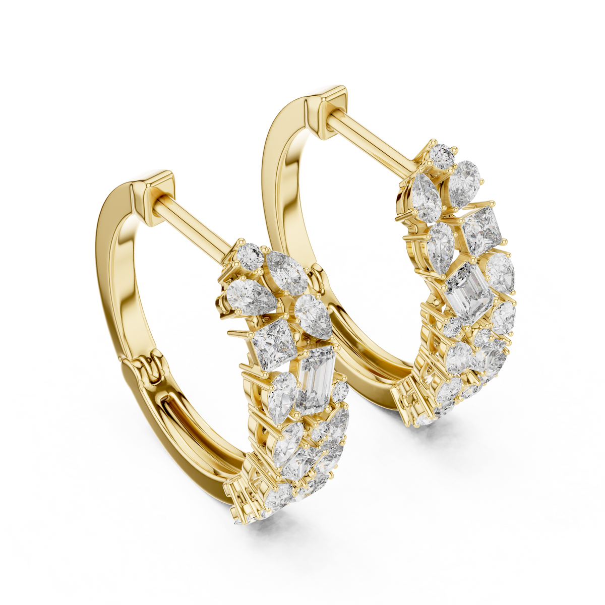 Aven VVS Diamond Earrings