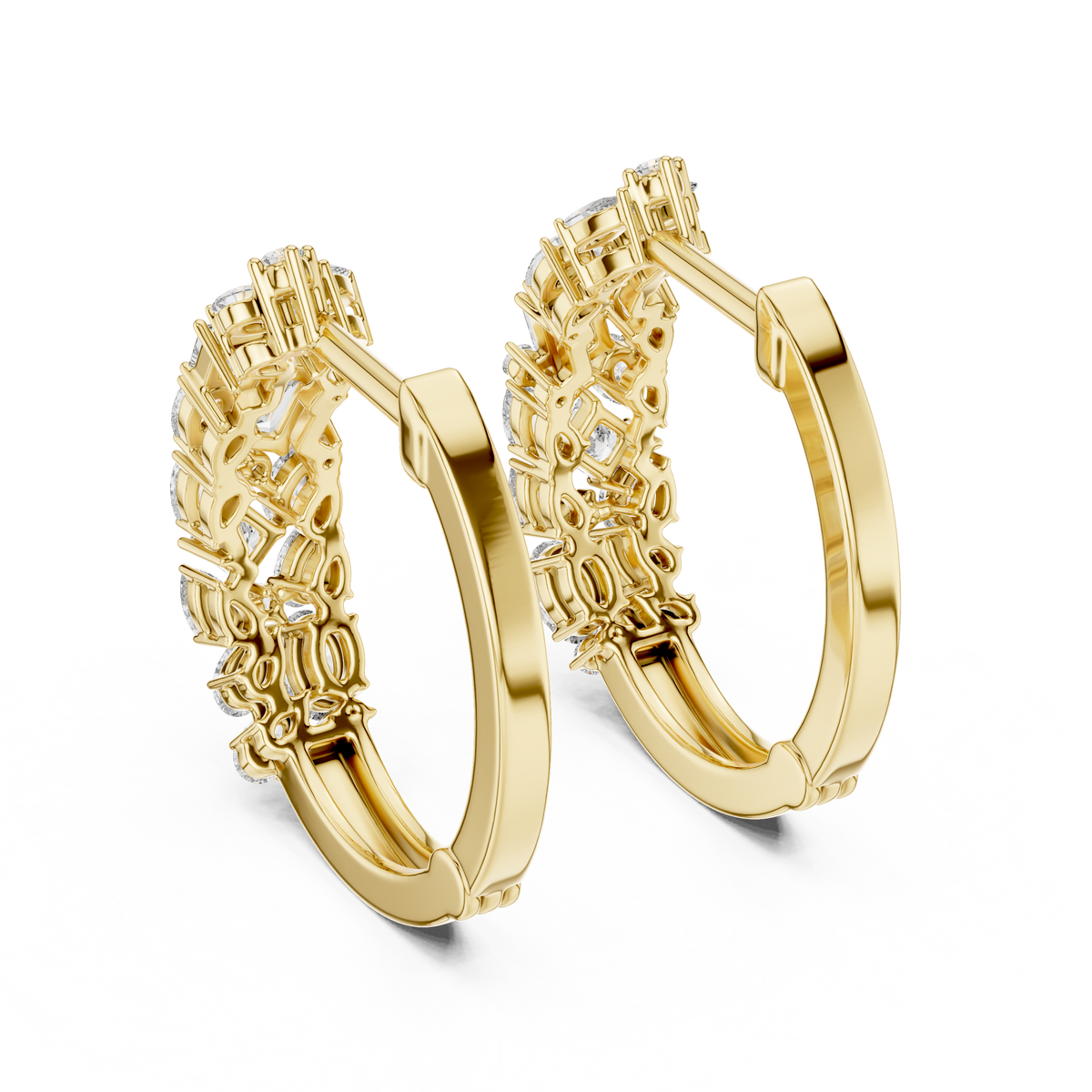 Aven VVS Diamond Earrings