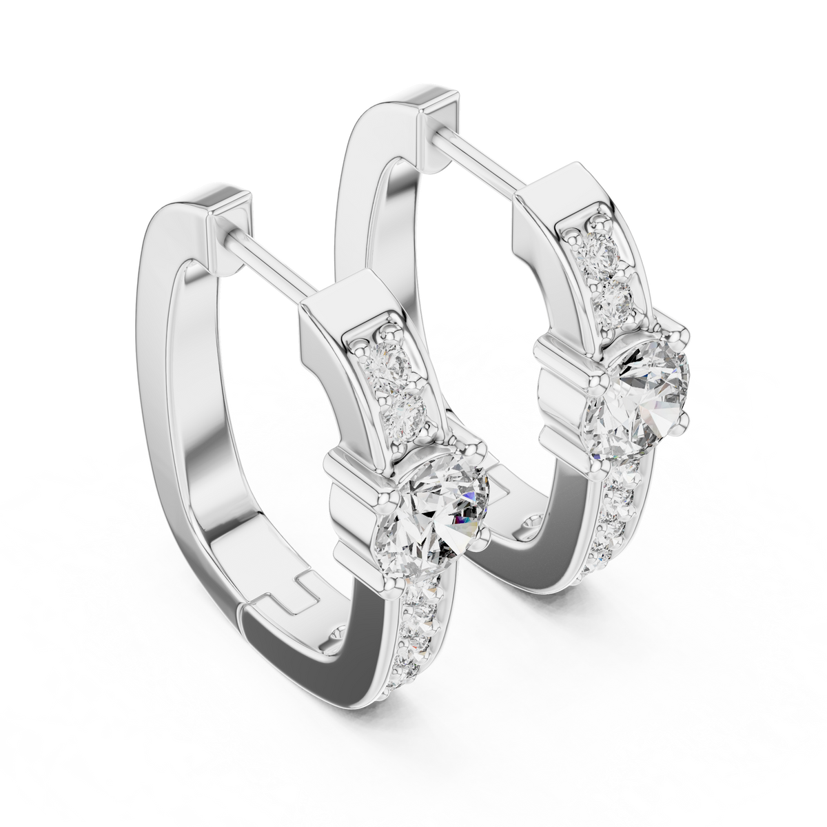 Spark VVS Diamond Earrings