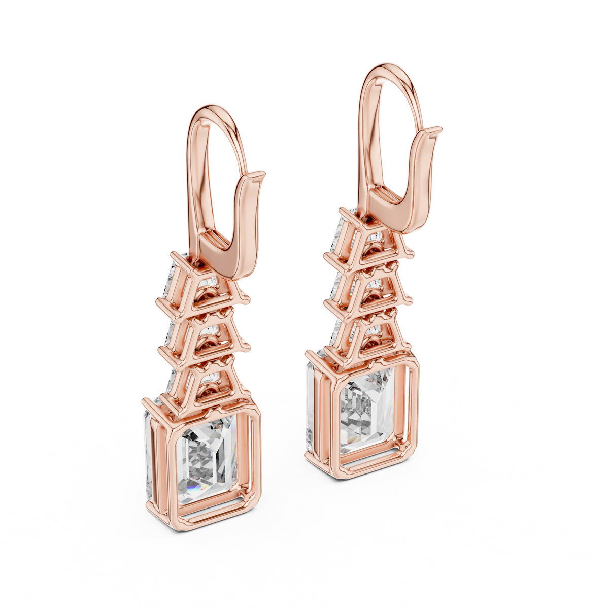 Glimmer VVS Diamond Earrings