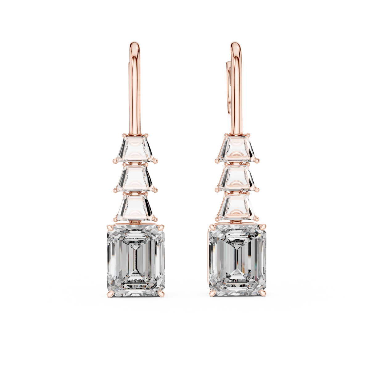 Glimmer VVS Diamond Earrings