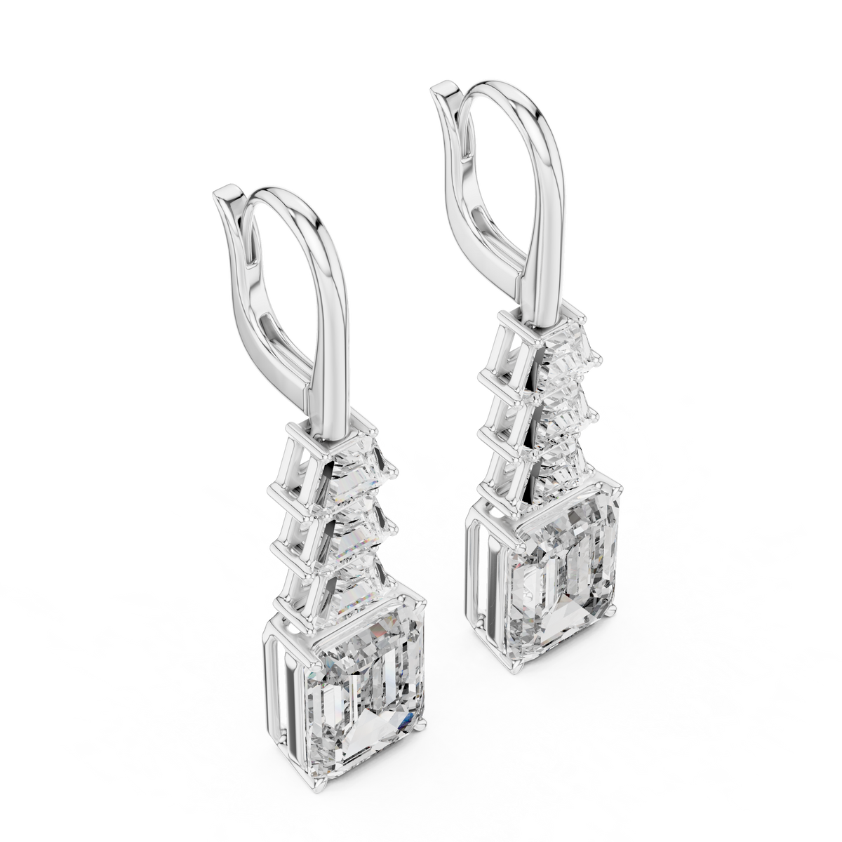 Glimmer VVS Diamond Earrings