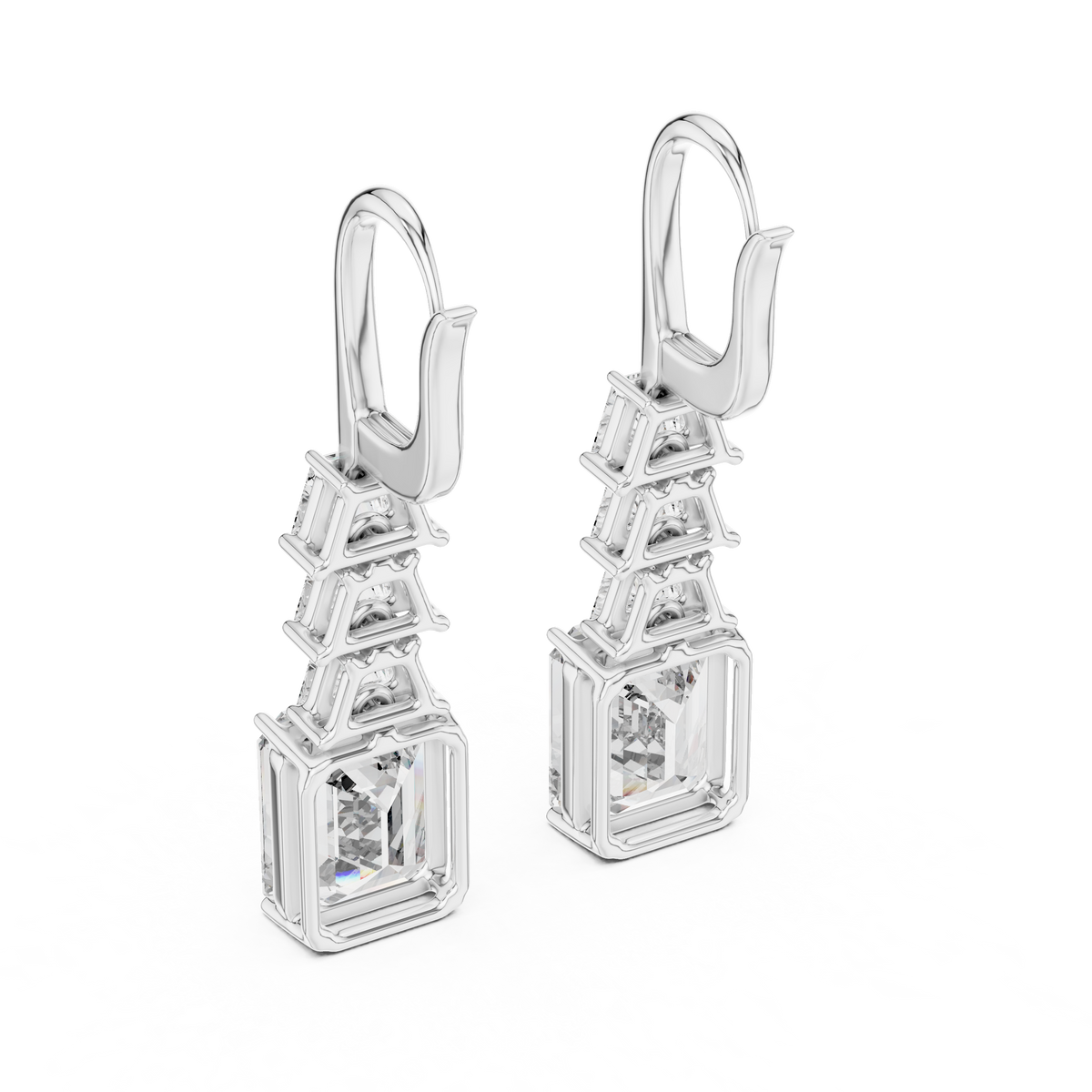 Glimmer VVS Diamond Earrings