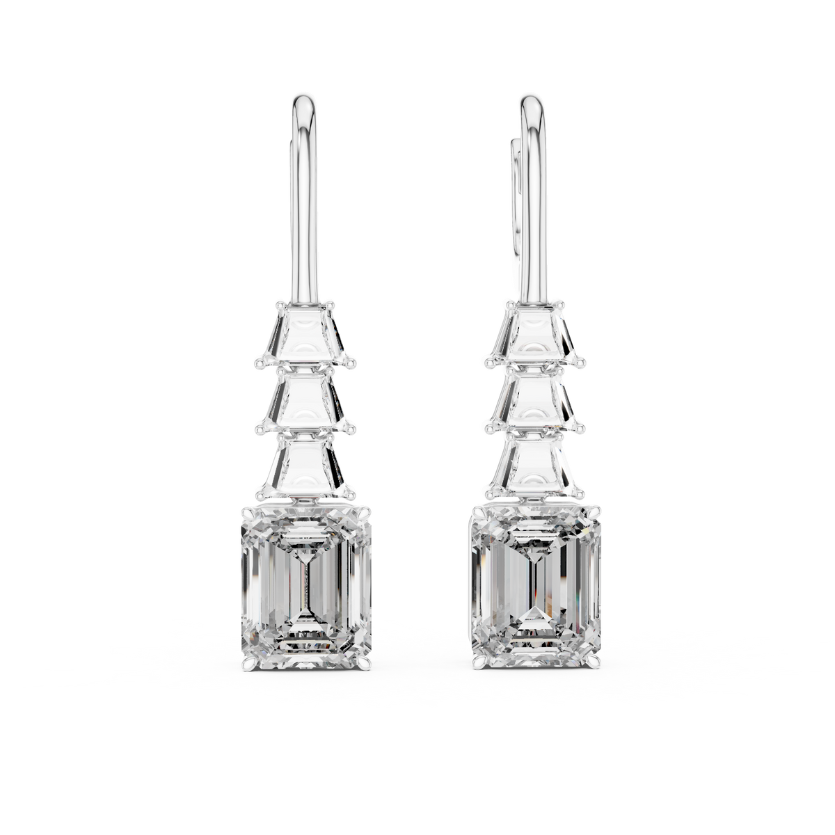 Glimmer VVS Diamond Earrings