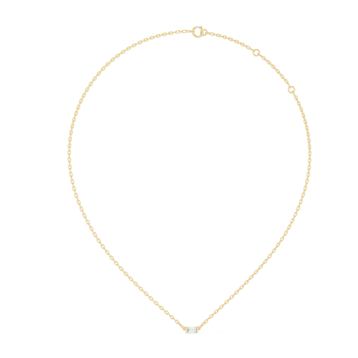 Elara VVS Diamond Pendant &amp; Necklace