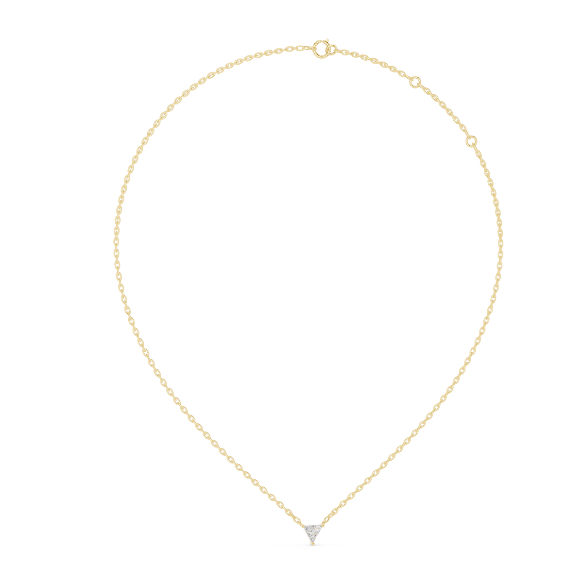 Lunelle VVS Diamond Pendant &amp; Necklace