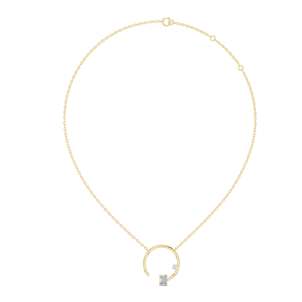 Aure VVS Diamond Necklace &amp; Pendant