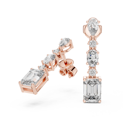 Blossom VVS Diamond Earrings