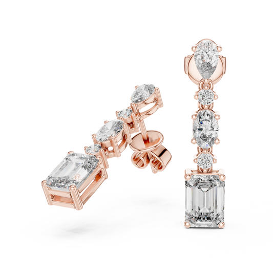 Blossom VVS Diamond Earrings