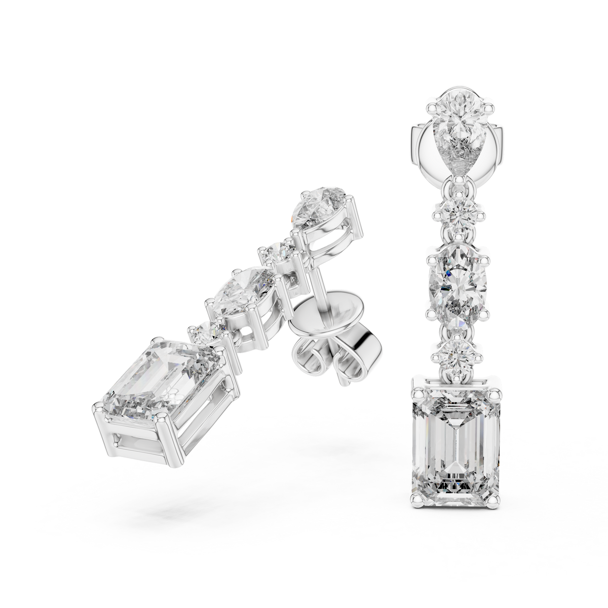 Blossom VVS Diamond Earrings