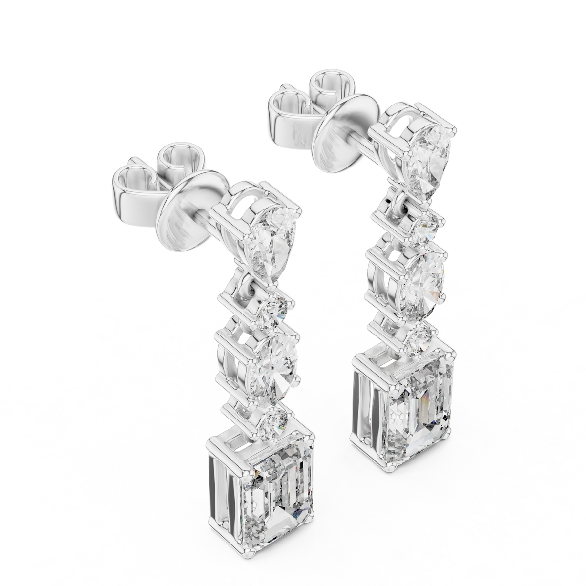 Blossom VVS Diamond Earrings