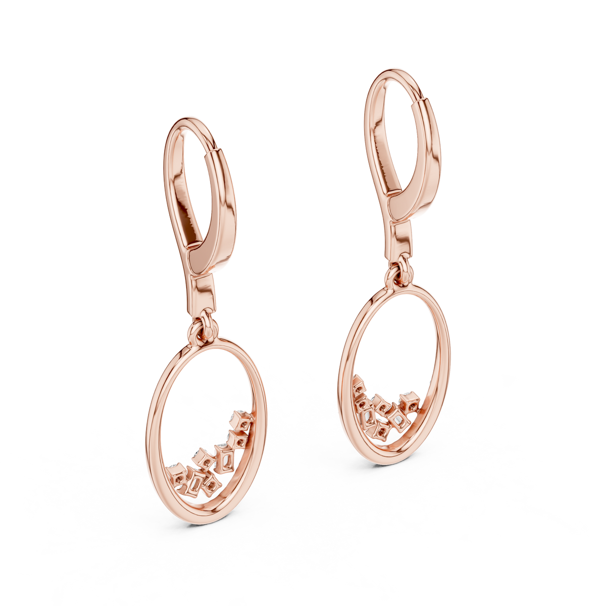 Aurora VVS Diamond Earrings