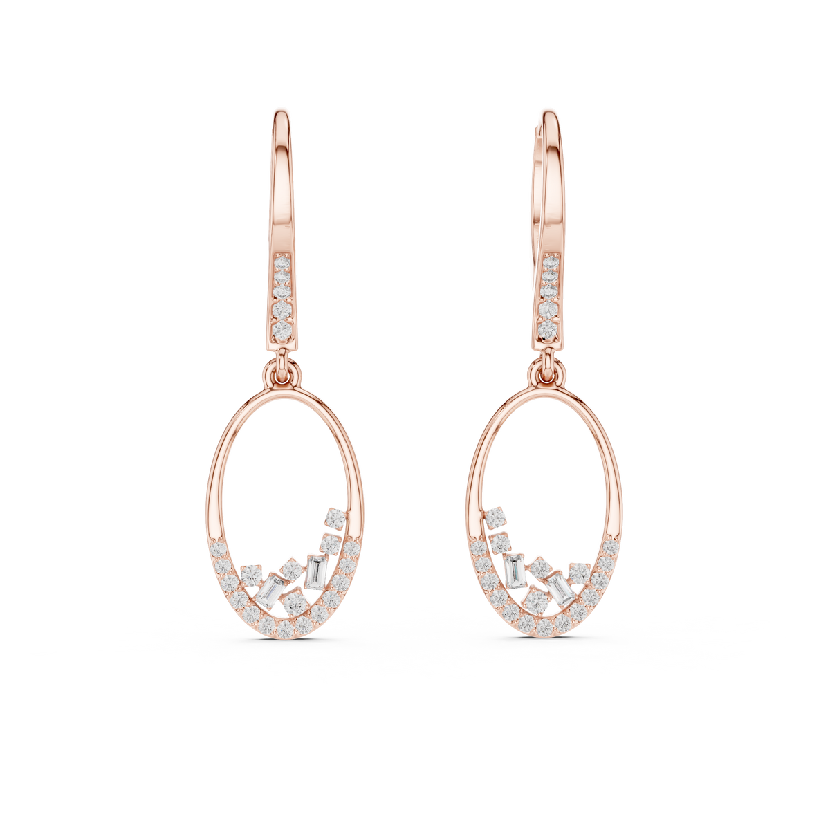 Aurora VVS Diamond Earrings