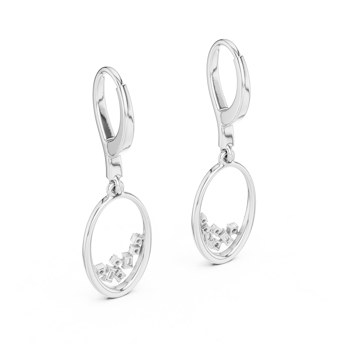 Aurora VVS Diamond Earrings