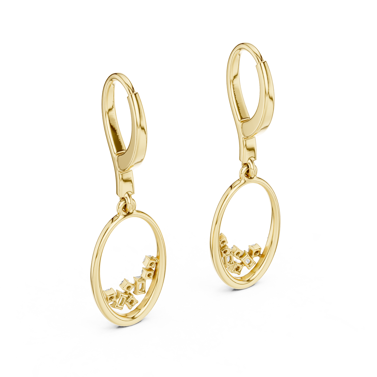 Aurora VVS Diamond Earrings