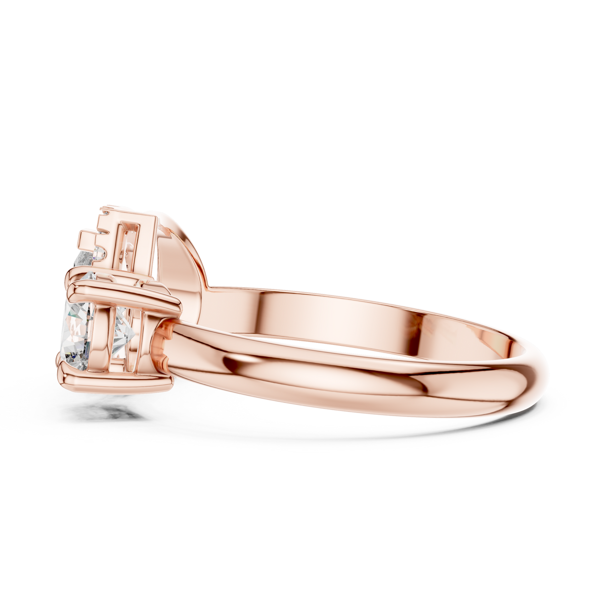 Devotion VVS Lab Grown Heart Diamond Ring