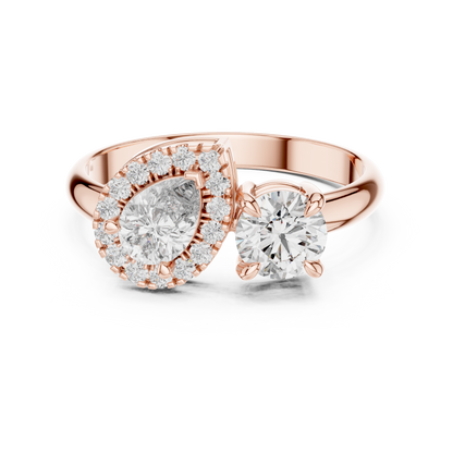 Devotion VVS Lab Grown Heart Diamond Ring