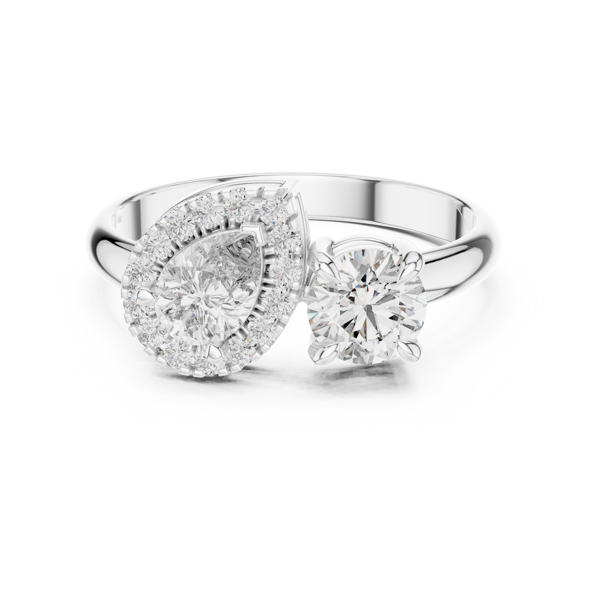 Devotion VVS Lab Grown Heart Diamond Ring