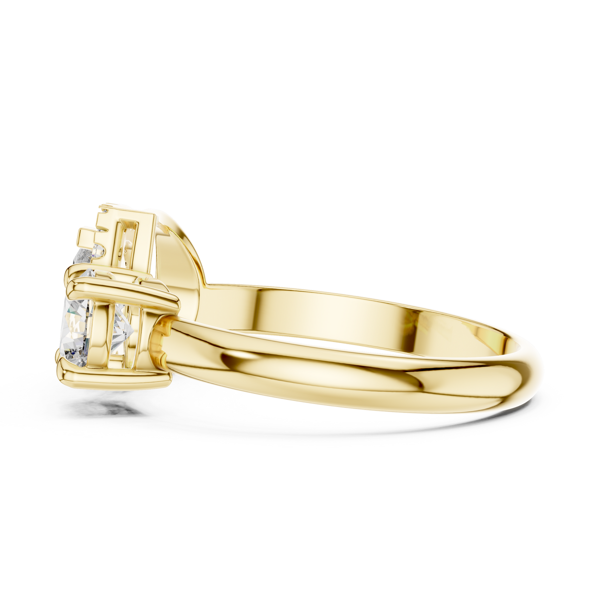 Devotion VVS Lab Grown Heart Diamond Ring