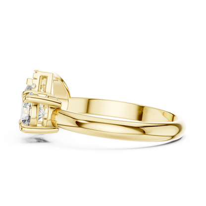 Devotion VVS Lab Grown Heart Diamond Ring