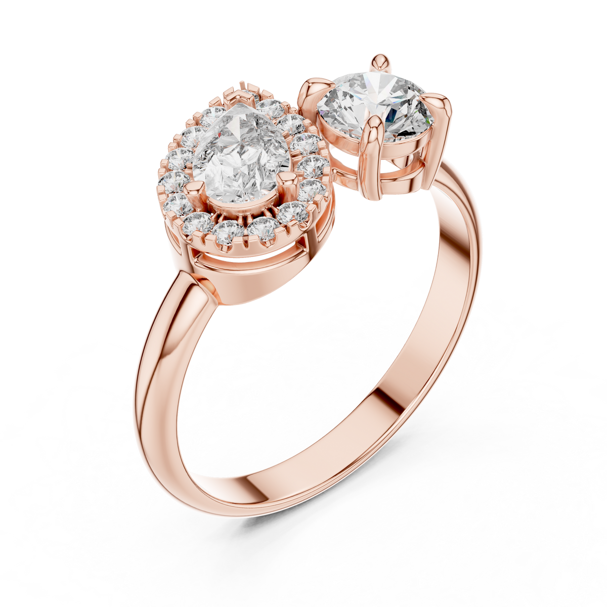 Devotion VVS Lab Grown Heart Diamond Ring