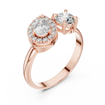 Devotion VVS Lab Grown Heart Diamond Ring