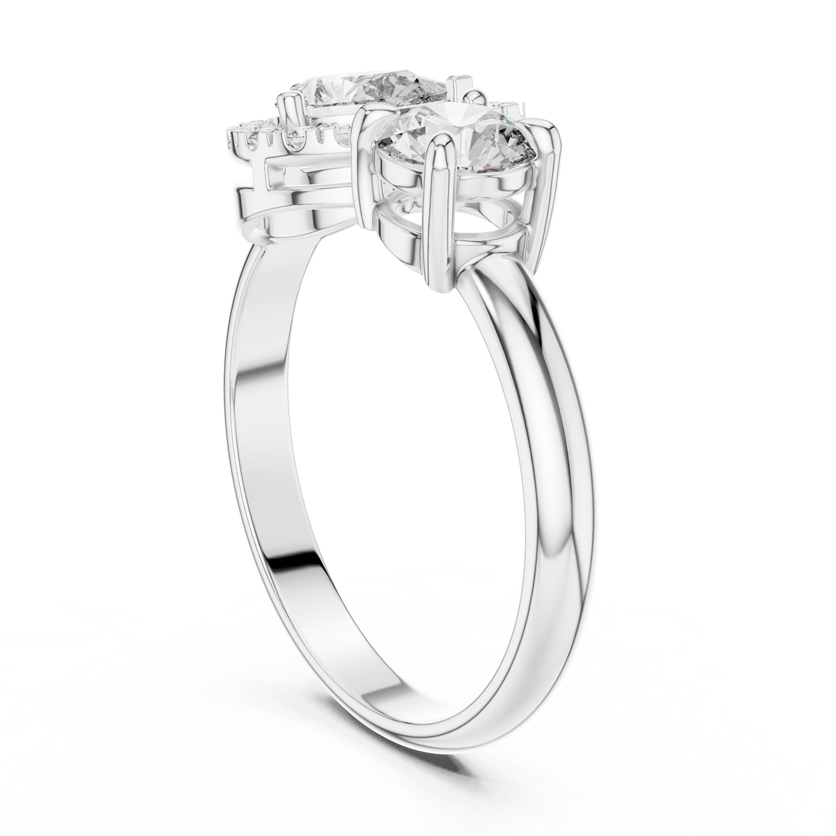 Devotion VVS Lab Grown Heart Diamond Ring