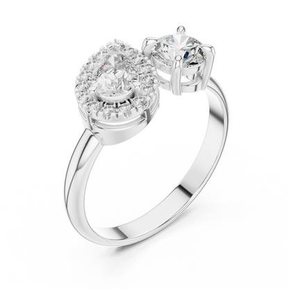 Devotion VVS Lab Grown Heart Diamond Ring