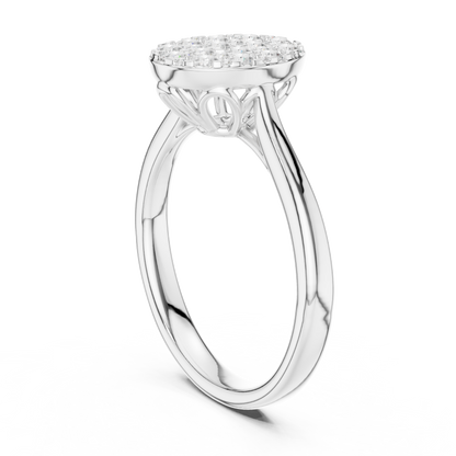 Camellia VVS Lab-Grown Diamond Ring