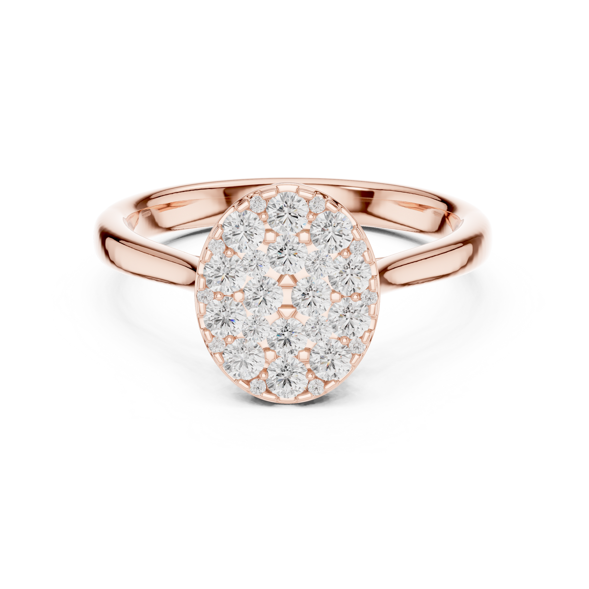 Camellia VVS Lab-Grown Diamond Ring