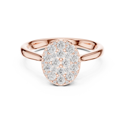 Camellia VVS Lab-Grown Diamond Ring