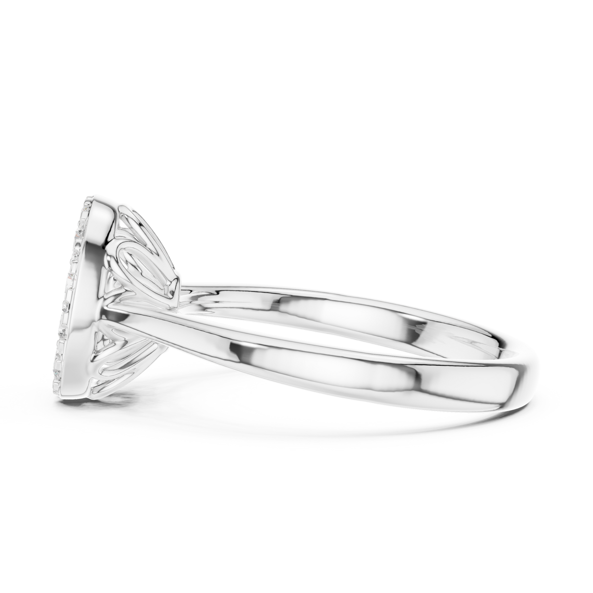 Camellia VVS Lab-Grown Diamond Ring