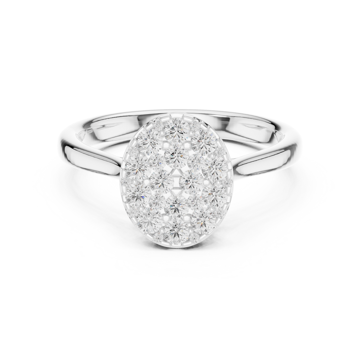 Camellia VVS Lab-Grown Diamond Ring