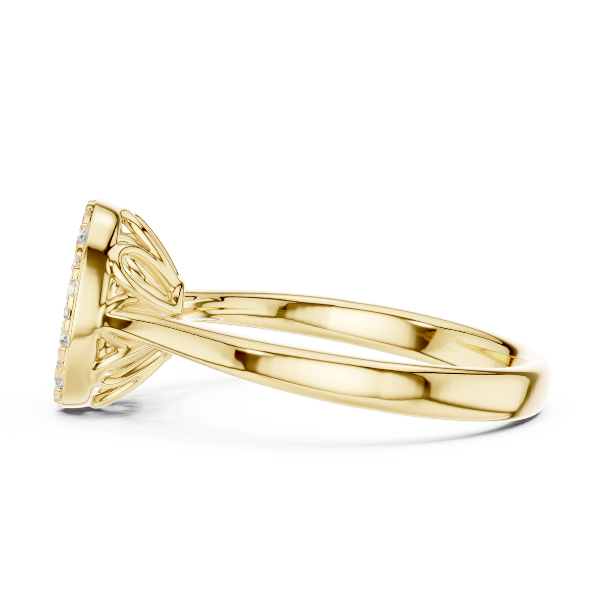 Camellia VVS Lab-Grown Diamond Ring