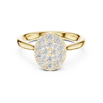 Camellia VVS Lab-Grown Diamond Ring