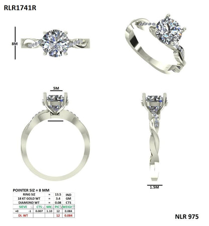 Adeline VVS Lab-Grown Diamond Ring