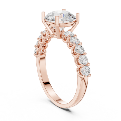 Sylvie VVS Lab-Grown Diamond Ring
