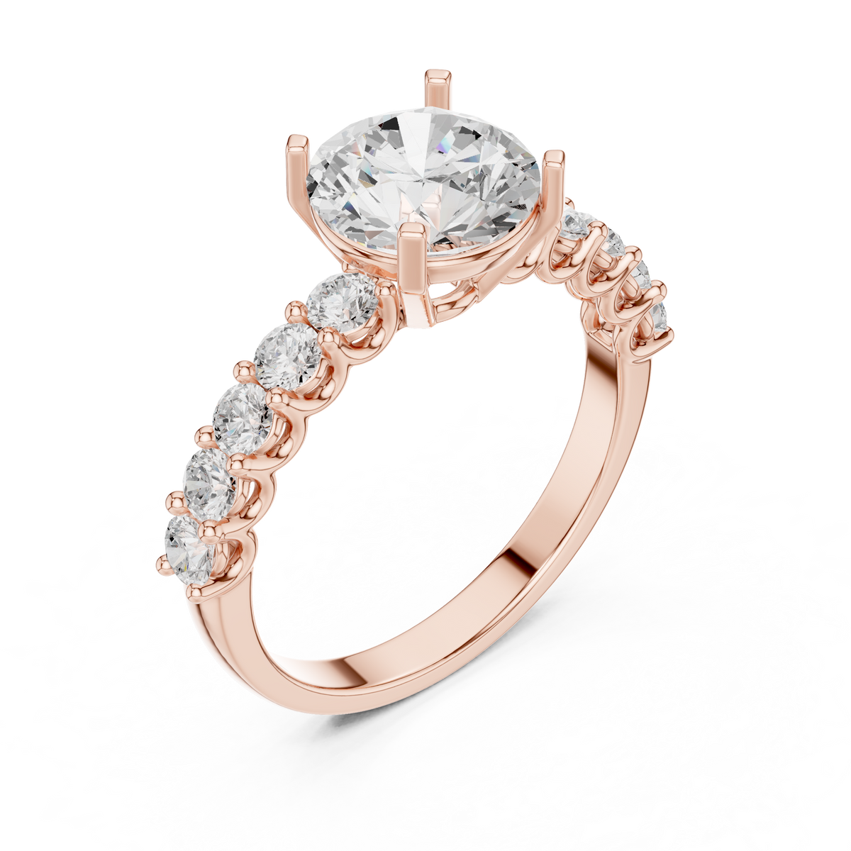 Sylvie VVS Lab-Grown Diamond Ring