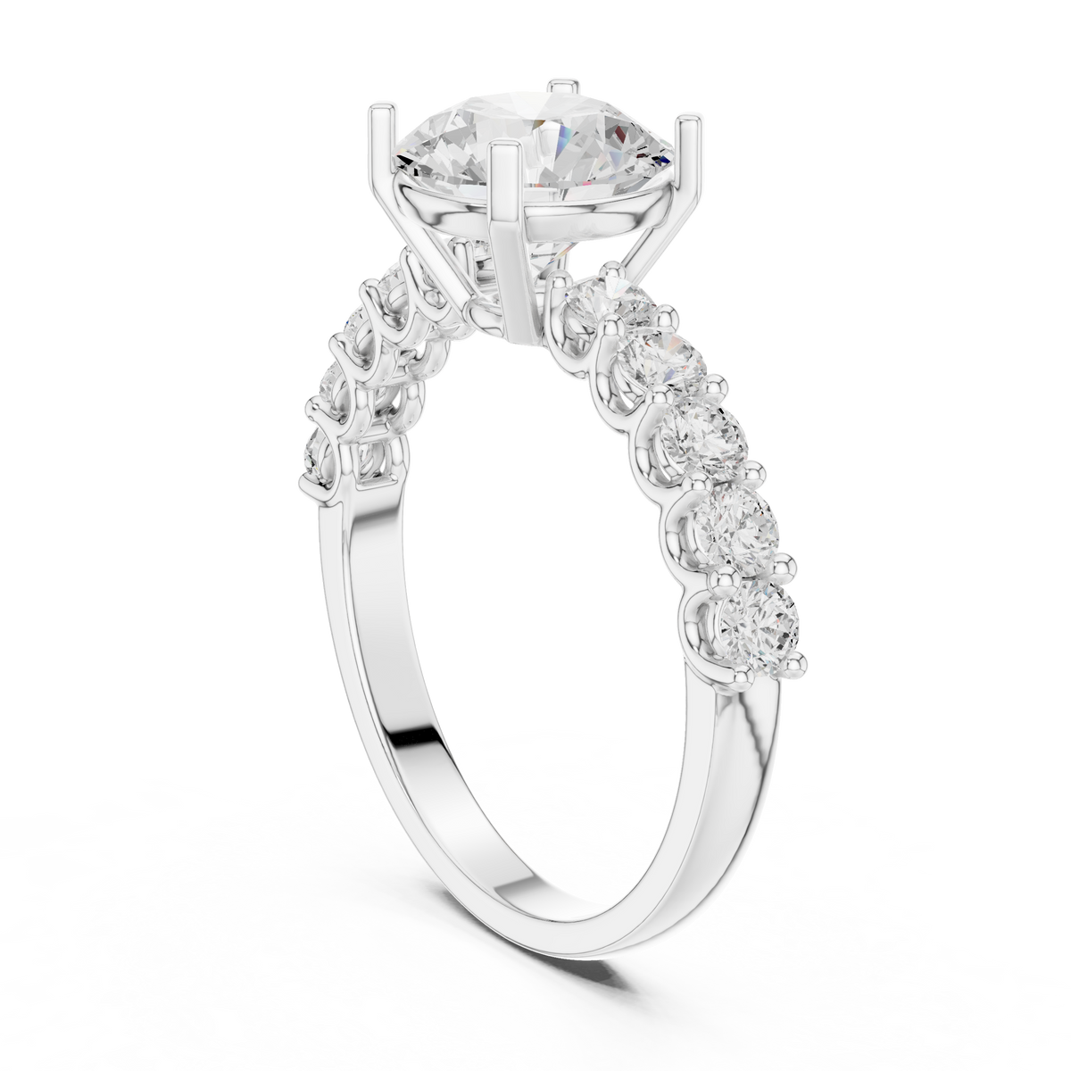 Sylvie VVS Lab-Grown Diamond Ring