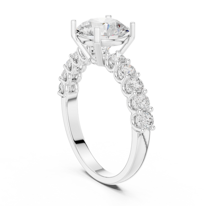 Sylvie VVS Lab-Grown Diamond Ring