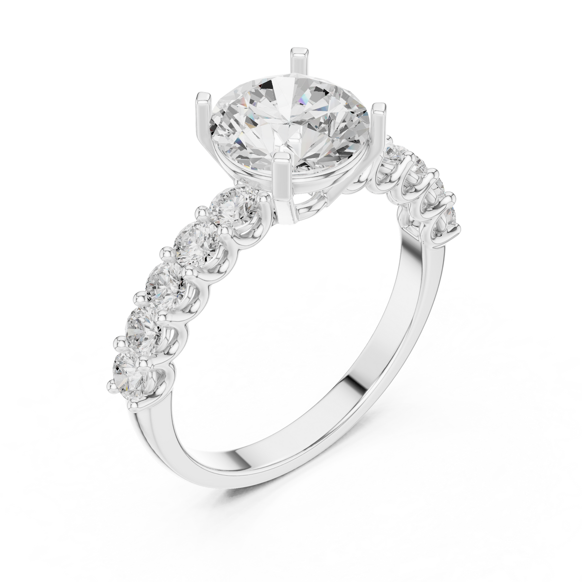 Sylvie VVS Lab-Grown Diamond Ring