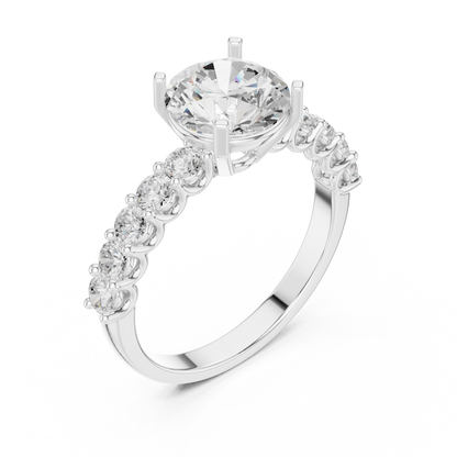 Sylvie VVS Lab-Grown Diamond Ring