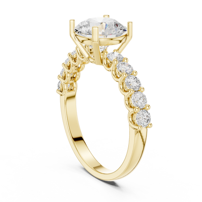 Sylvie VVS Lab-Grown Diamond Ring